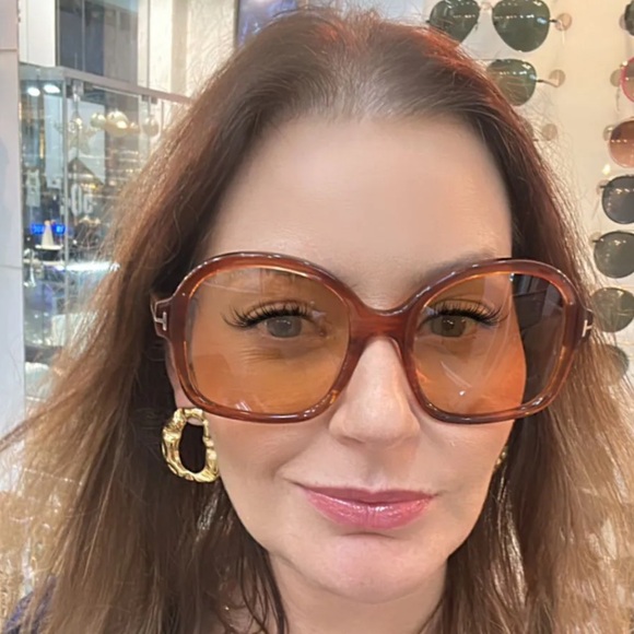 NEW FT1034/S 45E TOM FORD HANLEY TF1034 45E WOMEN PHOTOCHROMIC SUNGLASSES - Picture 1 of 5